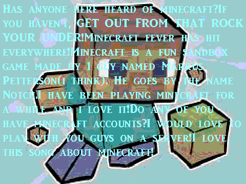 Minecraft?