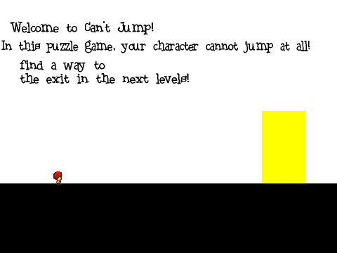 Can't Jump extremely early beta