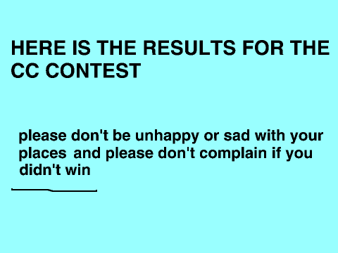 CC RESULTS