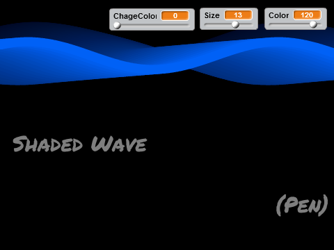 Shaded Wave (Pen)