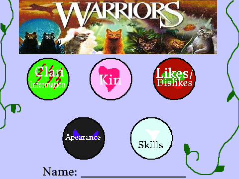 Warriors Bio Template