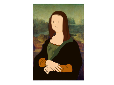 Mona Lisa—BLOCKSHADE