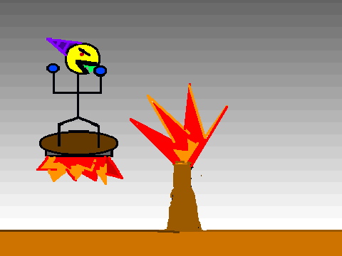 Destroyed Town