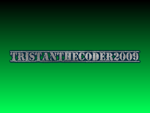 Intro for Tristanthecoder2009