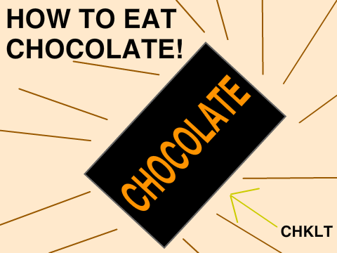 How to Eat Chocolate (An Animation)