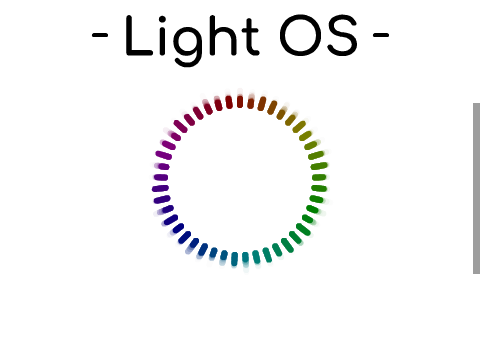 Light OS music player Alpha V.01