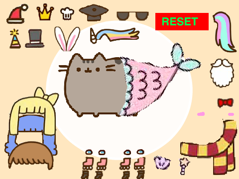 Pusheen Dress-Up remix