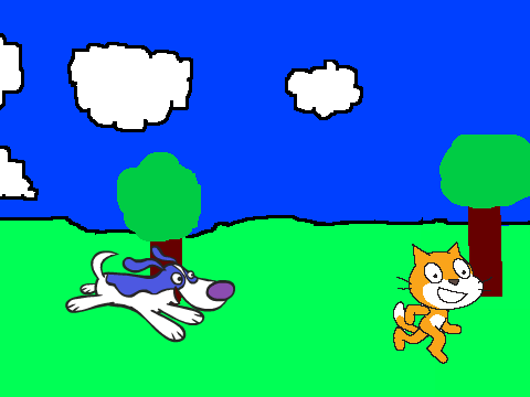 Who is scratch running from? remix