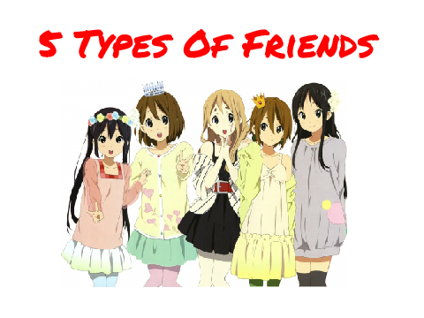 5 Types Of Friends - Animation