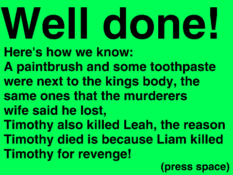 Who Killed The King?