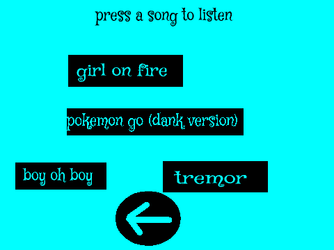 My favorite Songs!!