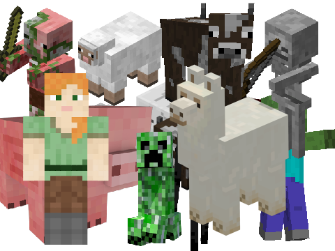 Minecraft Entity Textures