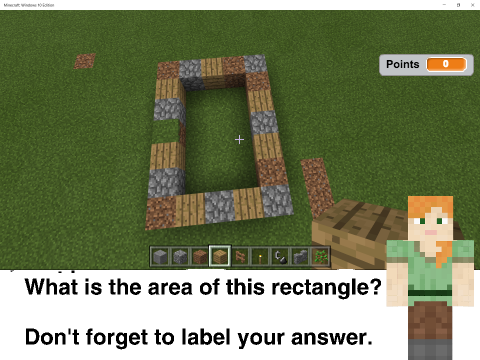 EB: Minecraft Area & Volume Quiz
