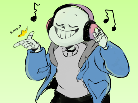what is sans listening to? remix