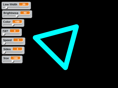 Spinning Polygons