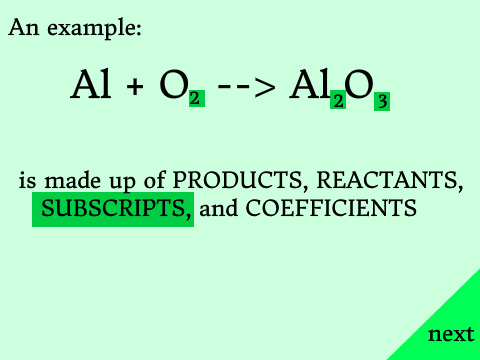 chem alternative assessment #1