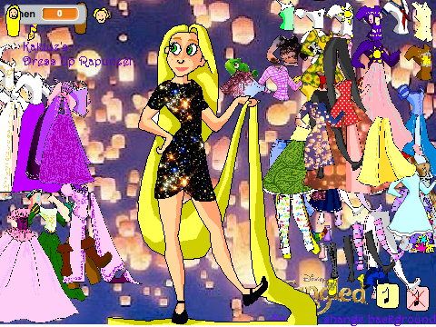 Rapunzel Dress Up! remix