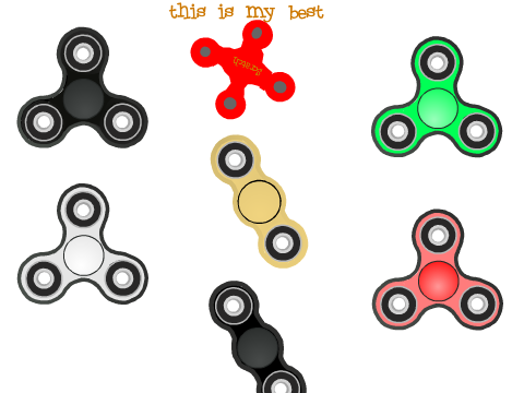 a fidget spinner REMIX AND PUT YOUR OWN!