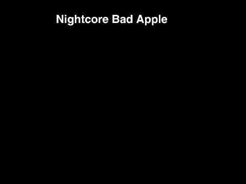 Bad Apple The Finale XD
