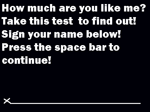 how much are you like me?