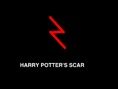 Harry potter's scar