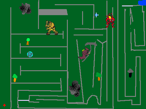 splatter maze