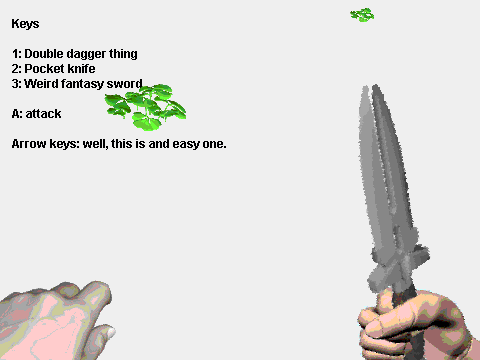 first person test