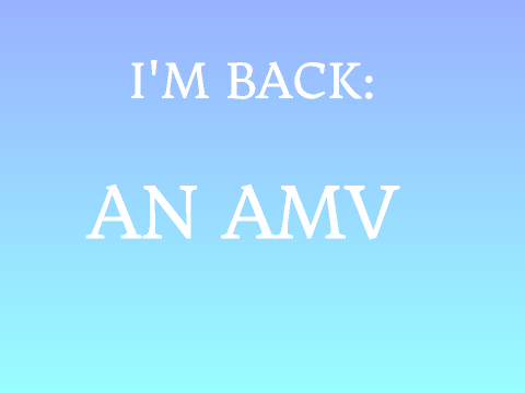 I'm back ^^