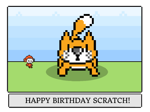 Happy Birthday Scratch! -Interactive-