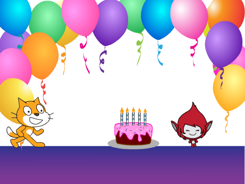 Happy Birthday Scratch
