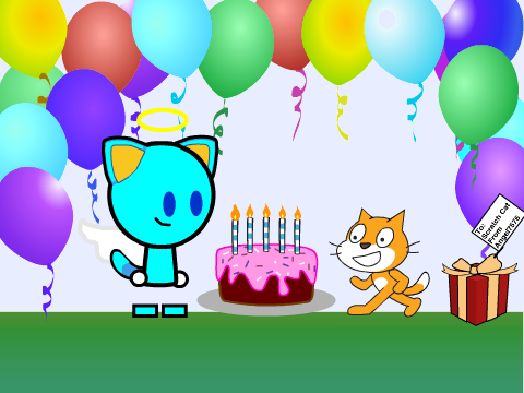  Scatch birthday card (Happy B-Day Scatch)
