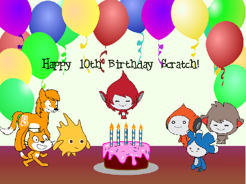 Happy 10th Birthday Scratch