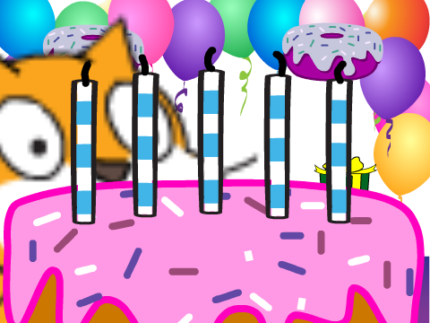 Happy birthday animation