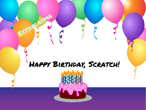 Scratch Birthday Card