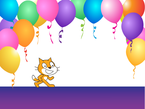 happy birthday scratch