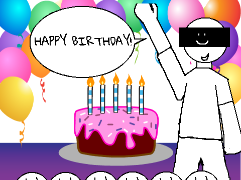 Birthday Card - HAPPY BIRTHDAY SCRATCH!