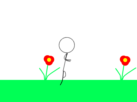 Stickman run cycle