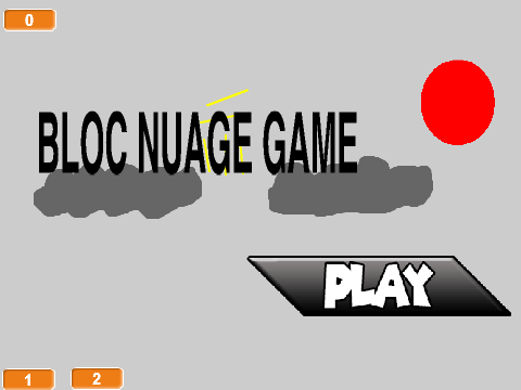 Bloc nuage ( jeu plateforme)
