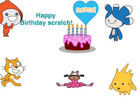 Happy birthday scratch!