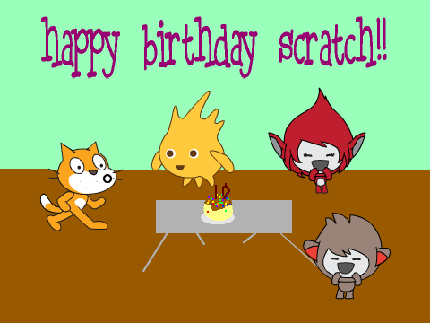 happy birthday scratch!!