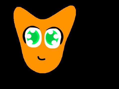 Anime-eyed fire-paw