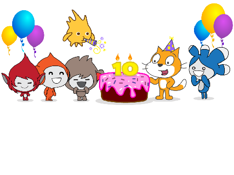 Scratch Birthday Card
