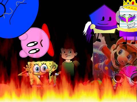 Blue tries to escape