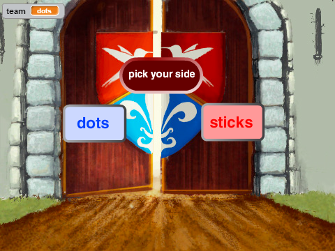 Sticks vs. Dots! 