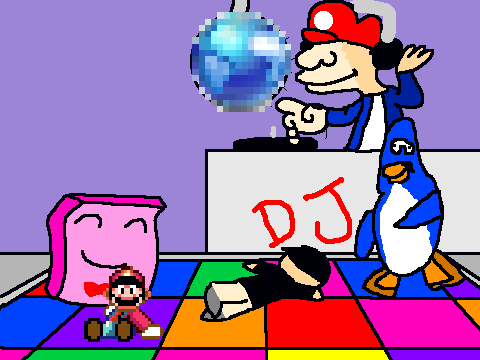 ADD YOURSELF DANCING AT A NIGHT CLUB (MB)