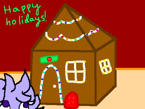 ESPURR IS IN THIS SDS- Gingerbread House