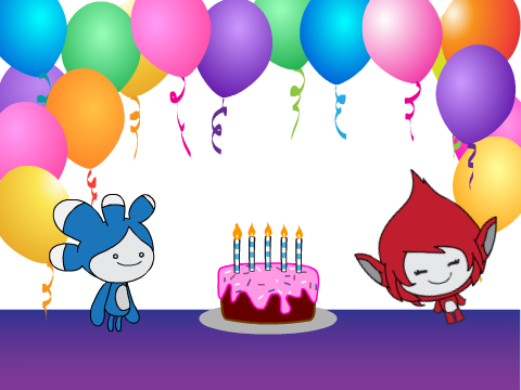 Birthday Card for Scratch Team