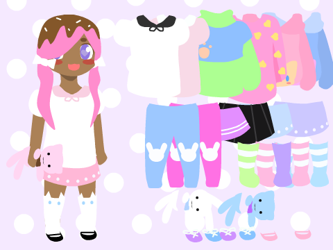 Sweet Cinnamon Bun Dress Up