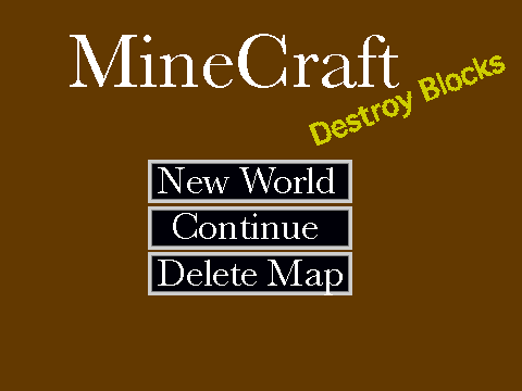 Minecraft v.0.2 Beta