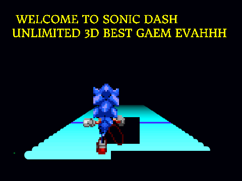 Sonic Dash Unlimited 3D